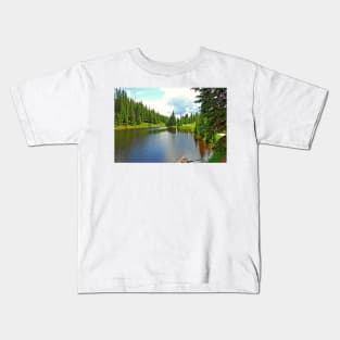 Lake Irene from the East Kids T-Shirt